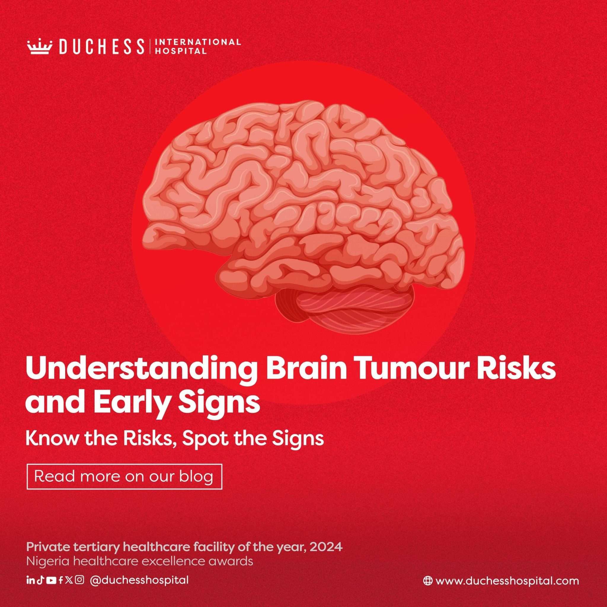Understanding Brain Tumor Risks and Early Signs in 2024 - Duchess ...